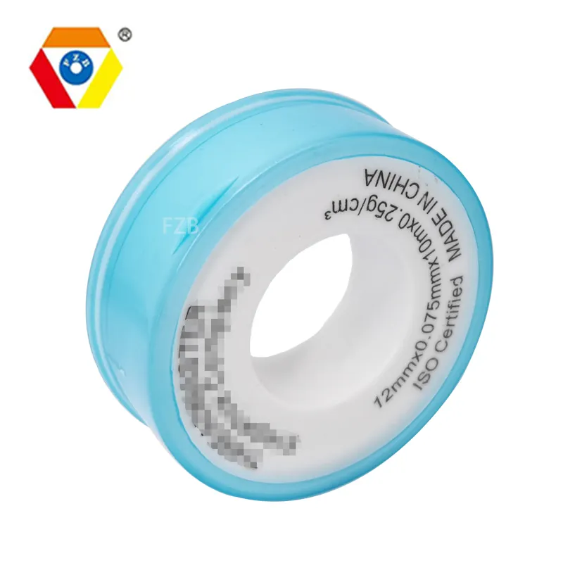 gas line ptfe 1/2' 12mm thread seal tape for plumbers 0.075mm ptfe seal thread tape