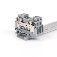 Bloc de déconnexion de test série UK URTK/S, ignifuge PA66, connecteur sur rail DIN pour armoire de commande industrielle