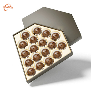 Caja <span class=keywords><strong>de</strong></span> Regalo <span class=keywords><strong>de</strong></span> <span class=keywords><strong>Chocolate</strong></span> <span class=keywords><strong>de</strong></span> Cartón Rígido <span class=keywords><strong>de</strong></span> Lujo Personalizada, Embalaje en Forma <span class=keywords><strong>de</strong></span> Corazón <span class=keywords><strong>de</strong></span> Grado Alimenticio con Cinta para Bodas, San Valentín y Fiestas - Product Image 3