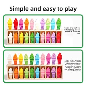 Divertido <span class=keywords><strong>Juego</strong></span> <span class=keywords><strong>de</strong></span> Combinación <span class=keywords><strong>de</strong></span> Colores <span class=keywords><strong>de</strong></span> <span class=keywords><strong>Helados</strong></span>, Regalo Navideño para Niños Pequeños, <span class=keywords><strong>Juego</strong></span> Familiar, Juguete <span class=keywords><strong>de</strong></span> Memoria para el Reconocimiento <span class=keywords><strong>de</strong></span> Colores para Niños - Product Image 5