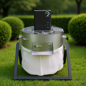 Cortasetos manual de 16 pulgadas con cuchillas de acero inoxidable para cortar plantas de jardín con soporte - Product Image 2