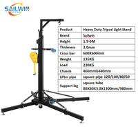 Support de lumière de scène Sailwn, charge lourde 300 kg, support de lumière de levage personnalisé, treillis pour projecteurs LED, faisceaux de lumière laser