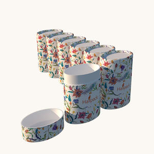 Emballage de tube de papier Push Up ovale en carton rond biodégradable de conception personnalisée pour le déodorant de rouge à lèvres de <span class=keywords><strong>baume</strong></span> à lèvres - Product Image 1