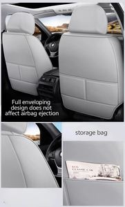 Installation de coussin de siège de voiture Housse de siège en cuir Audi Napa de luxe classique pour VIOS Camry Previa VR6 Combi <span class=keywords><strong>Phaeton</strong></span> Lulu An05 - Product Image 2