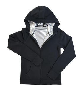 Combinaison de sudation de haute qualité pour femmes grandes tailles, à manches longues, pour la perte de poids et le fitness à domicile, vente en gros - Product Image 4