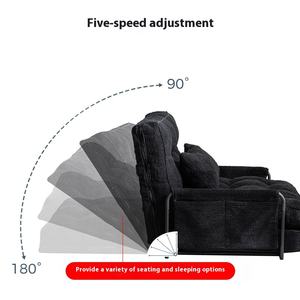 Silla de sofá de esponja individual moderna para el hogar, para <span class=keywords><strong>Amazon</strong></span>, exportación transfronteriza, compresión personalizada para vivir, silla perezosa plegable pequeña - Product Image 4