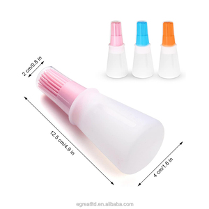Manufacturer Cheap in Stock Oil <b>Bottle</b> <b>Brush</b> Barbecue Cooking Baking Pancake Bbq Tools Kitchen Accessories Silicone <b>Brush</b> - Product Image 2