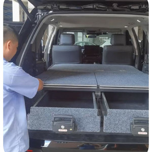 Sistema de cajones modulares VRD4X4 para Toyota Sequoia, cajones de almacenamiento con rodillos y tablero superior extendido de alta calidad en venta - Product Image 1