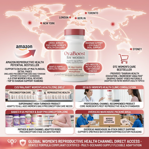 OEM a granel de etiqueta privada Ovaboost Coq10 y vitaminas suplemento de fertilidad natural para mujeres con buen precio para adultos - Product Image 2