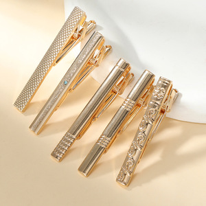 फैशन विभिन्न डिजाइन सामान धनुष क्लिप सेट चांदी टाई पिन सेट कस्टम पुरुषों के लिए कस्टम बनाया गया लक्जरी टाई क्लिप - Product Image 3