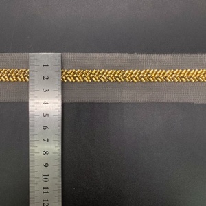 Bead Ống mã vạch các nhà sản xuất bán buôn DRESS phụ kiện may mặc <span class=keywords><strong>Net</strong></span> sợi đính cườm ren - Product Image 3
