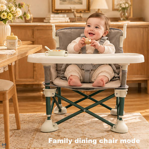 Chaise de camping <span class=keywords><strong>pour</strong></span> enfants certifiée CE, cadre en acier et plastique portable, auvent pare-soleil UPF, porte-gobelet, siège extérieur <span class=keywords><strong>pour</strong></span> tout-petits - Product Image 5