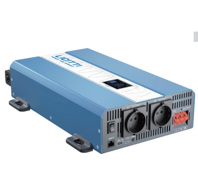 Compact 400A DC AC 12V 220V Pure Sine Single Inverter 5kW 2800W Hybrid 48V Waterproof IP65 Solar 90% Efficiency