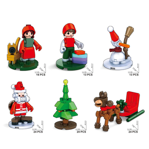 Sưu Tập 12-Mảnh Mini Không Gian <span class=keywords><strong>Robot</strong></span> Loạt Con Số Nhựa Buildable Gạch Đồ Chơi Cho Trẻ Em Bất Ngờ Bộ Sưu Tập - Product Image 5