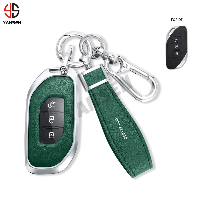 Custodia protettiva in pelle per portachiavi auto GGladiator, chiave auto Wwrangler (4 pulsanti), portachiavi personalizzato - Italia
