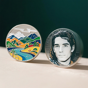 Moneda Conmemorativa de Minería Personalizada de Aleación de Zinc y Bronce, Estilo Antiguo Moderno 3D, Coleccionable, Souvenir Esmaltado, Desafío - Product Image 3