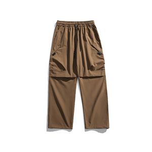 Pantalon de randonnée unisexe pour l'extérieur, pantalon de sport d'été, softshell résistant à l'eau, séchage rapide, coupe longue et droite - Product Image 1