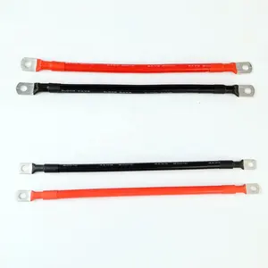 Cable de cobre estañado, SC25-8, 25mm, 12,2mm, OD, 1m de longitud, 4AWG, cables SR de batería solar