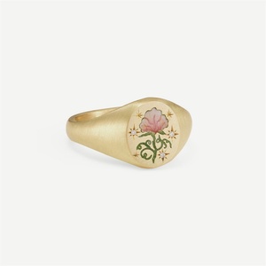 Joyería Personalizada Chapada en Oro, Joyería Colorida para Mujer, Conjuntos de Joyería con Dijes de Flores de Acero Inoxidable - Product Image 5
