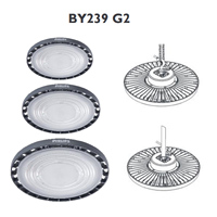 Lámpara LED UFO de Alta Potencia para Interiores, de Aluminio Fundido a Presión, para Almacenes Industriales, Fábricas y Talleres, 60w 100w 150w 200w, Tipo Canopy