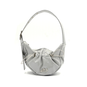 Manufacturer Wholesale Reliable And Durable Wrinkle Design Glam Grey Tote Bag With Adjustable <b>Shoulder</b> <b>Strap</b> For Daily Use - Product Image 4