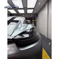 Ensemble de feux arrière LED transparents faits à la main de la série Venom, modifiés pour Porsche 981, feux arrière noirs