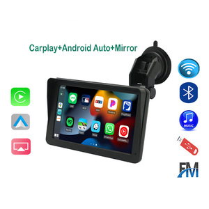 YOSOVLAMP Schermo Smart Portatile da 7 Pollici per Auto con Carplay Wireless, Android Auto, Navigazione MP5 e <span class=keywords><strong>Bluetooth</strong></span> - Product Image 2