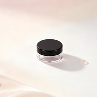 Mini pots cosmétiques ronds portables vides personnalisés de 3g, 5g, 10g avec couvercles pour échantillons de crème