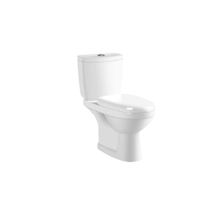 Inodoro Moderno de Cerámica de Una Pieza con Taza Cuadrada, Drenaje en S y Doble Descarga, Directo de Fábrica, para Villa - Product Image 3