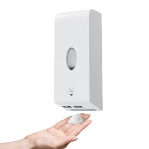 Automatic Commercial Soap Dispenser Wall Mount 1000ml Touchless Dispensers for Business Home Bathroom Foam Soap & Hand Sanitizer