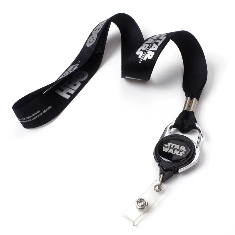 Hot Sale Neck Strap Lanyard Custom Logo ID Card Badge Polyester Lanyard With High Quality