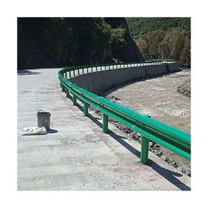 Highway <strong>Guardrail</strong> <strong>Wave</strong> Thick EU Standard Galvanized Sheet <strong>Guardrail</strong> Rural <strong>Road</strong> <strong>Guardrail</strong> - Product Image 1