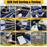 Batería de Iones de Litio Prismática QSO DDP Eu Stock 280Ah Lipo4 Solar 3.2V 100Ah 200Ah 300Ah 320Ah Lf280K V3 MB31 314Ah Celda Lifepo4