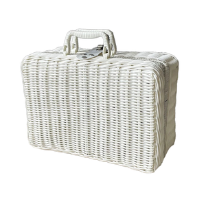 Tùy chỉnh màu sắc cổ điển trắng dệt lưu trữ giỏ cản trở dệt mây hộp cho món quà đóng gói - Product Image 4