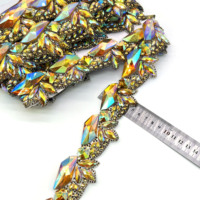 Ruban thermocollant en résine jaune AB pour robes de mariée et sacs, idéal pour les accessoires de carnaval 2027 en Amérique du Sud