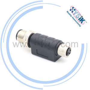 M8 <span class=keywords><strong>adapter</strong></span> để M12 kết nối không thấm nước 2 3 4 5 6 <span class=keywords><strong>8</strong></span> pins đúc cắm cho cảm biến - Product Image 1