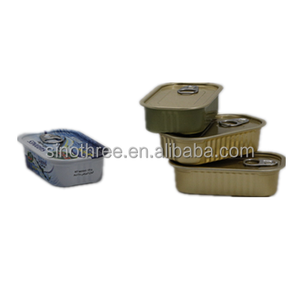 125ml 1/4 Club Latas Caja cuadrada <span class=keywords><strong>para</strong></span> <span class=keywords><strong>sardinas</strong></span> <span class=keywords><strong>en</strong></span> aceite Conservas de pescado - Product Image 6