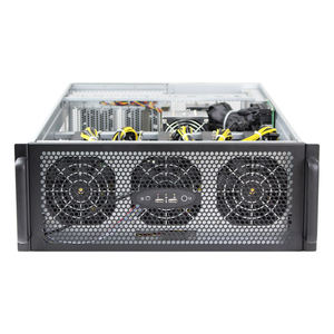 Caja de servidor para 5 GPU de alto rendimiento, chasis de servidor para GPU compatible con tarjetas gráficas <span class=keywords><strong>3080</strong></span>, 3090, 4080, 4090, A100 para minería con GPU. - Product Image 4