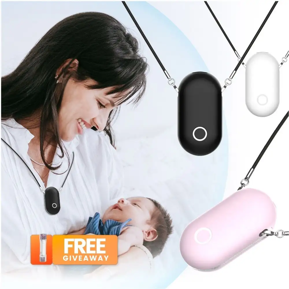 Best Selling Trending New Innovative Item 2022 Mini Personal Anion Wearable Air Purifier Pendant for Children, Man, Woman