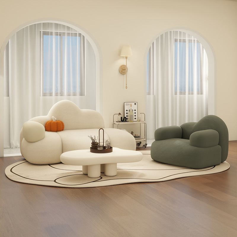 Nordic New Luxury Straight Floor Sofa