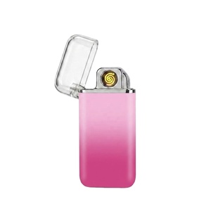 Encendedor USB Metálico Delgado Personalizado, Recargable, Resistente al Viento, 20K 30K 50K, para Fumadores, Disponible en Holanda, Venta al Por Mayor - Product Image 1