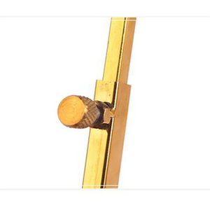 Présentoir à chaussures en métal doré <span class=keywords><strong>miroir</strong></span> de luxe pour boutique - Product Image 5