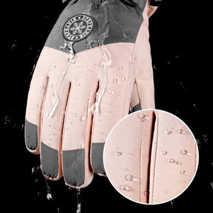 Gants de ski doublés de polaire, compatibles écran tactile, hiver, unisexe, pour sports de plein air - Product Image 4