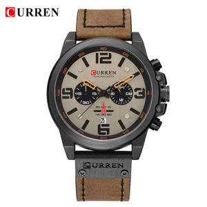 Reloj CURREN 8314, Marca de Alta Gama, Reloj de Pulsera de Cuarzo para Hombre, con Correa de Cuero y Fecha, Modelo 2021 - Product Image 5
