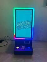 Écran tactile vertical 23,6 pouces Support métallique Armoire de jeu pour table de bartop Machines de jeu de compétences