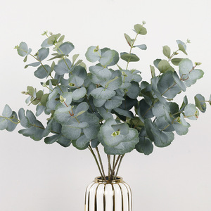 ต้นยูคาลิปตัสประดิษฐ์สีเขียว รุ่น QH-57085 ดอกไม้ผ้าไหม ตกแต่งงานแต่งงานและบ้าน - Product Image 1