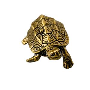 Pisapapeles de escritorio de tortugas de latón de último diseño para regalar - Product Image 1