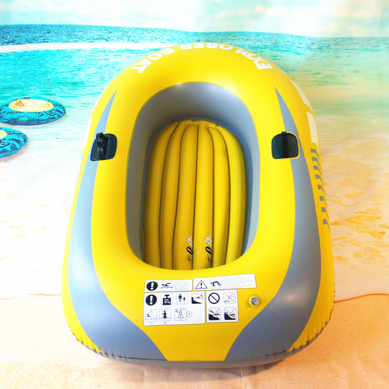 Bateau jaune pour deux [Bateau nu]