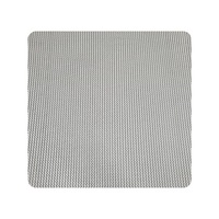 Tissu en maille de nylon 100% respirant noir 50 g/m² léger 1 mm pour robes de soirée et robes à paillettes, tissu en tulle, tissu en dentelle