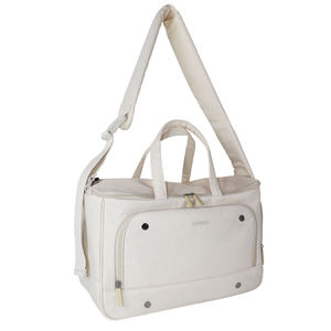 Portador de mascotas cruzado de gran capacidad con rueda, estilo informal versátil, cremallera vietnamita de nailon sólido para uso diario - Product Image 2